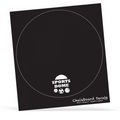 Chalkboard Decal - (7" Round w/ 7 1/2"x8" Carrier Sheet)